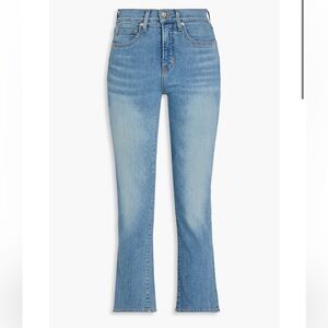 Veronica Beard woman’s Denim Jeans in Light Blue Carly kick flare
